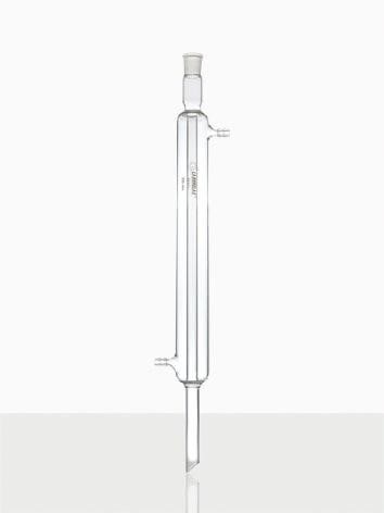 Condensador Liebig com 1 Junta Superior e Oliva de Vidro