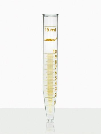Tubo de Centrífuga Cônico Graduação em Âmbar