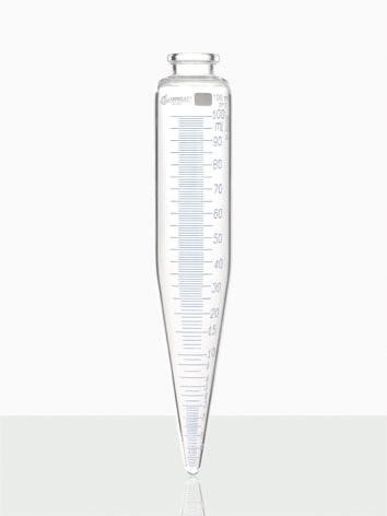 Tubo para Teste de Intemperismo de 100 ml, calibrado a 20ºC, conforme ASTM D 1837